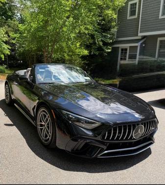 Black 2023 Mercedes-Benz AMG SL 55 Base