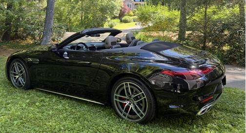 Black 2023 Mercedes-Benz AMG SL 55 Base
