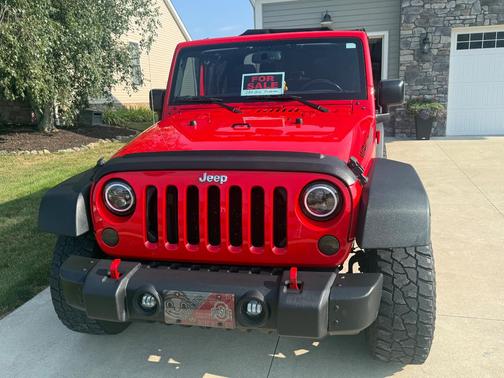Red 2016 Jeep Wrangler Sport