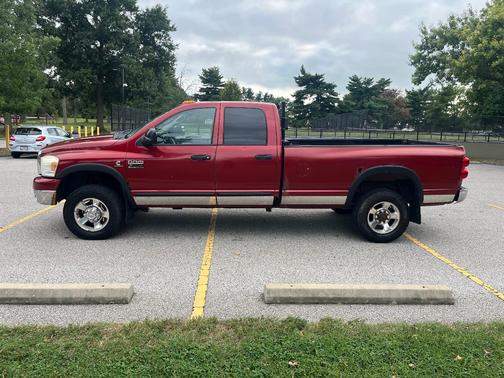 Red 2007 Dodge Ram 2500 Sport Quad Cab