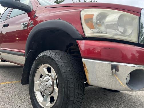 Red 2007 Dodge Ram 2500 Sport Quad Cab