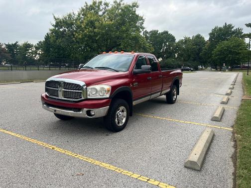 Red 2007 Dodge Ram 2500 Sport Quad Cab