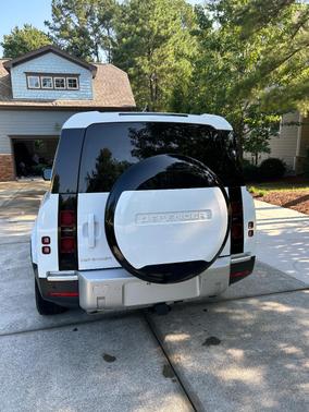 White 2025 Land Rover Defender 130 P300 S