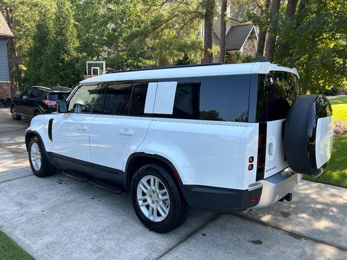 White 2025 Land Rover Defender 130 P300 S