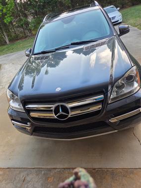 Gray 2012 Mercedes-Benz GL-Class GL 450 4MATIC