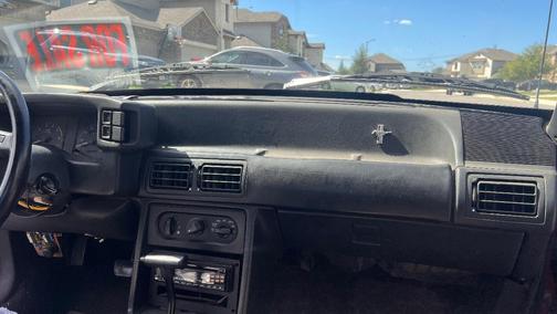 Red 1993 Ford Mustang LX 5.0L