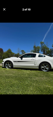 White 2008 Ford Mustang GT