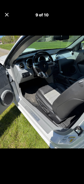 White 2008 Ford Mustang GT