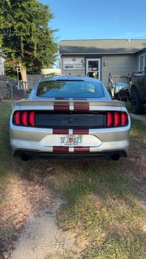 Silver 2019 Ford Mustang EcoBoost Premium