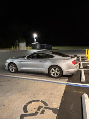 Silver 2019 Ford Mustang EcoBoost Premium