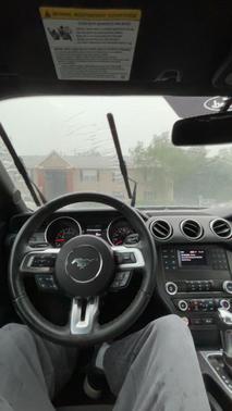 Silver 2019 Ford Mustang EcoBoost Premium