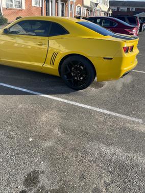 Yellow 2012 Chevrolet Camaro 2LS