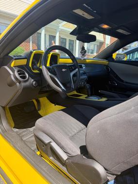 Yellow 2012 Chevrolet Camaro 2LS