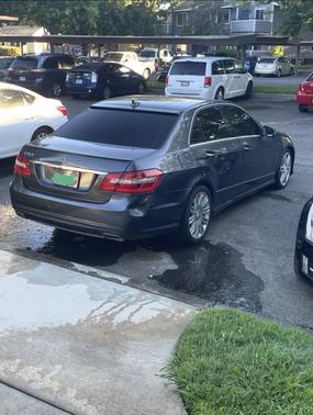 Gray 2011 Mercedes-Benz E-Class E 350