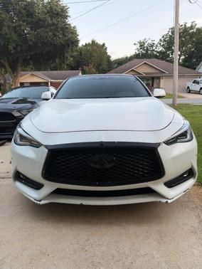 White 2019 INFINITI Q60 3.0t LUXE