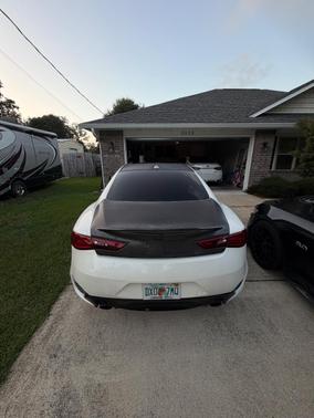 White 2019 INFINITI Q60 3.0t LUXE