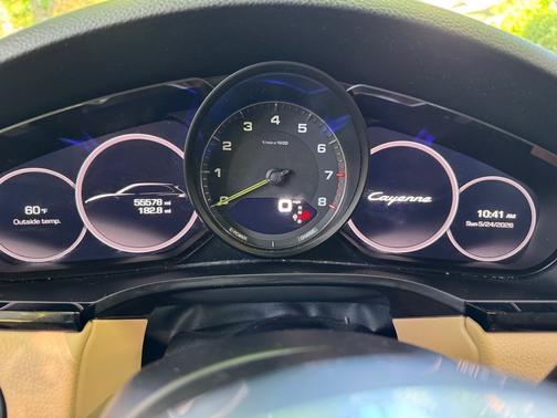 Blue 2019 Porsche Cayenne Cayenne E-Hybrid