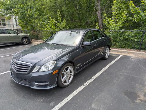 Gray 2013 Mercedes-Benz E-Class E 350