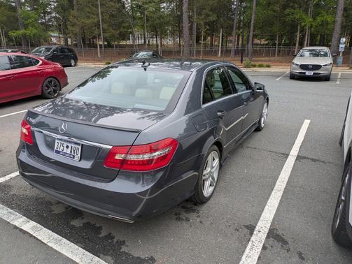 Gray 2013 Mercedes-Benz E-Class E 350