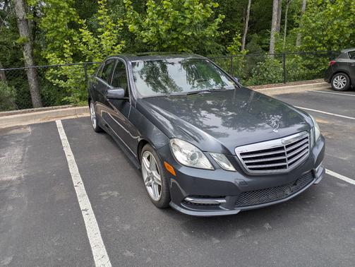 Gray 2013 Mercedes-Benz E-Class E 350