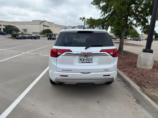 White 2019 GMC Acadia Denali