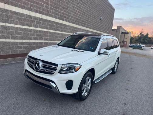 White 2017 Mercedes-Benz GLS 450 4MATIC