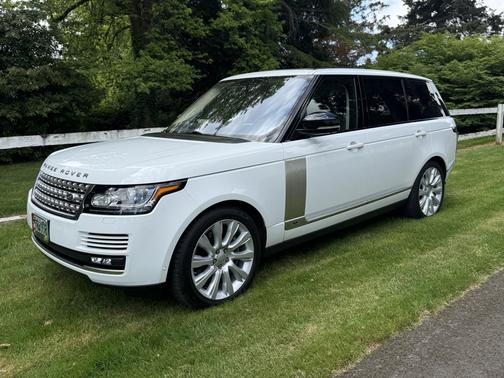 White 2016 Land Rover Range Rover 5.0L Supercharged