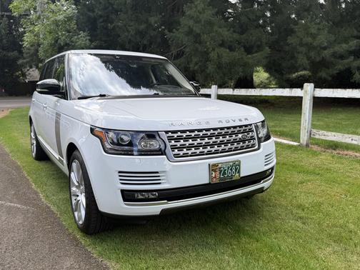White 2016 Land Rover Range Rover 5.0L Supercharged