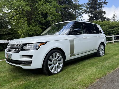 White 2016 Land Rover Range Rover 5.0L Supercharged
