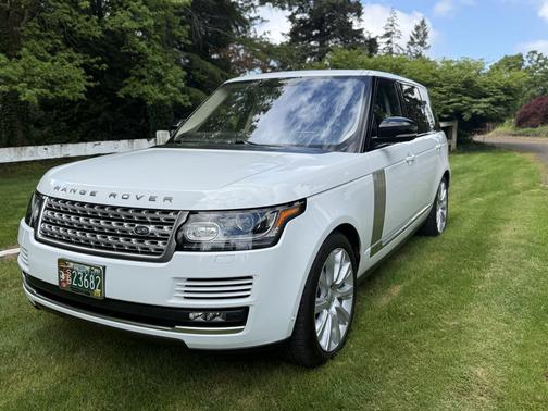 White 2016 Land Rover Range Rover 5.0L Supercharged