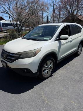 White 2012 Honda CR-V EX