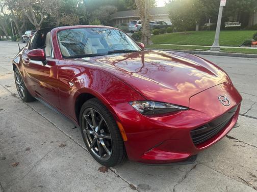 Red 2021 Mazda MX-5 Miata RF Grand Touring