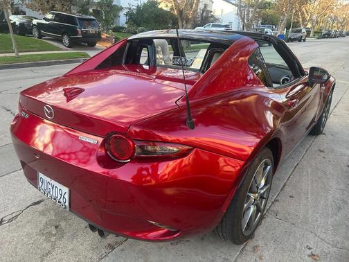 Red 2021 Mazda MX-5 Miata RF Grand Touring