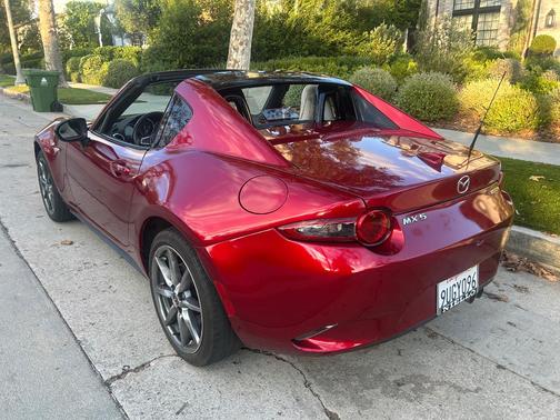 Red 2021 Mazda MX-5 Miata RF Grand Touring