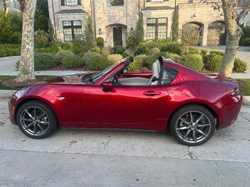 Red 2021 Mazda MX-5 Miata RF Grand Touring