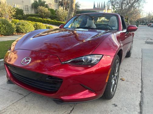 Red 2021 Mazda MX-5 Miata RF Grand Touring