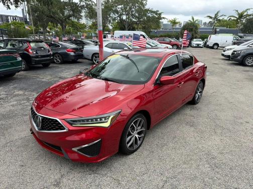 Red 2022 Acura ILX Premium Package
