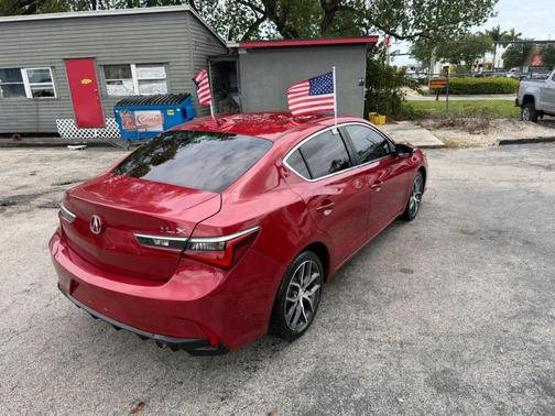 Red 2022 Acura ILX Premium Package