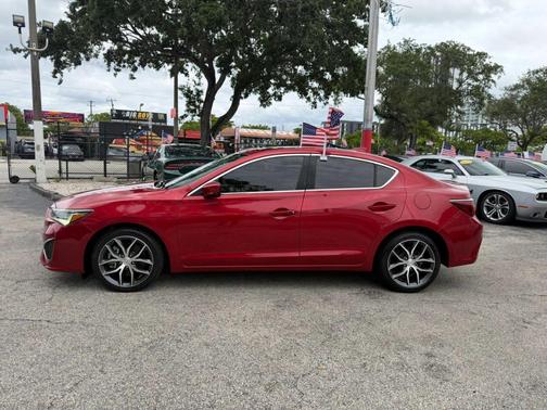Red 2022 Acura ILX Premium Package