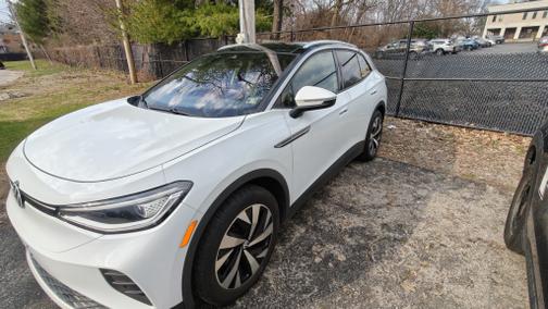 White 2021 Volkswagen ID.4 Pro S