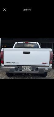 White 2008 GMC Canyon SLE