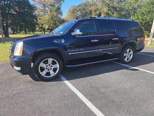 Blue 2008 Cadillac Escalade ESV Base
