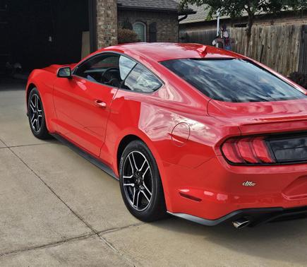 Red 2022 Ford Mustang EcoBoost Premium