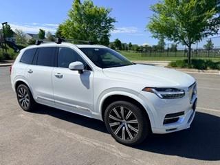 White 2020 Volvo XC90 T6 Inscription