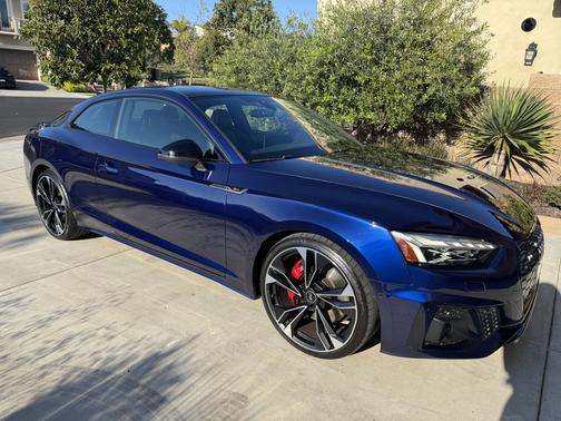 Blue 2021 Audi S5 3.0T Prestige