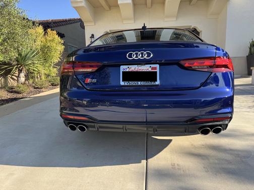 Blue 2021 Audi S5 3.0T Prestige