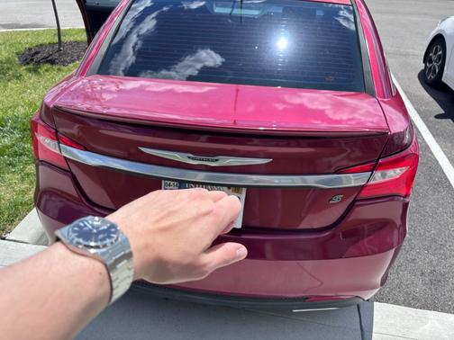 Red 2014 Chrysler 200 Limited