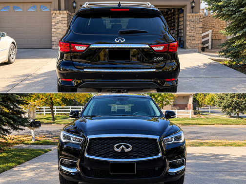 Black 2017 INFINITI QX60 Base