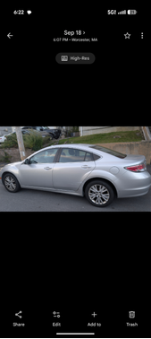 Silver 2009 Mazda Mazda6 i Touring