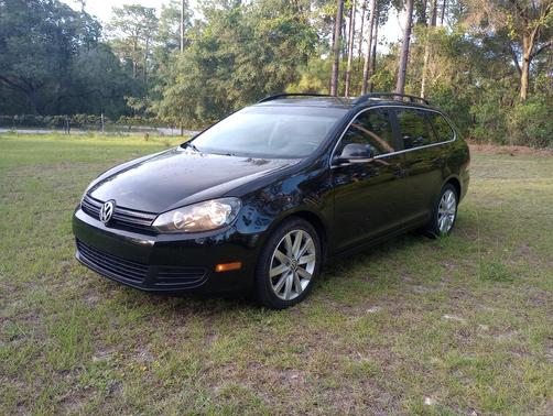 Black 2012 Volkswagen Jetta SportWagen TDI